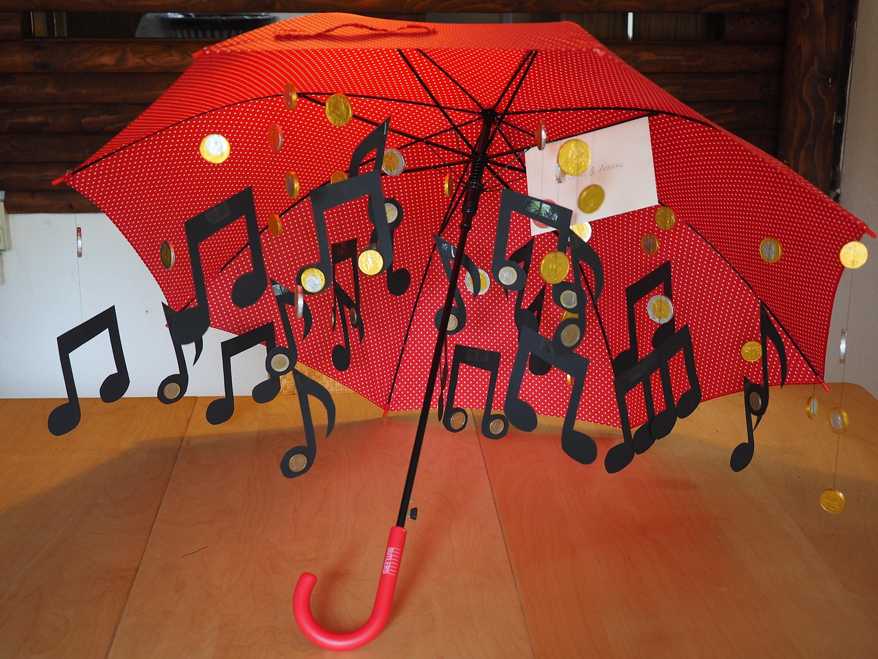 umbrella music rain