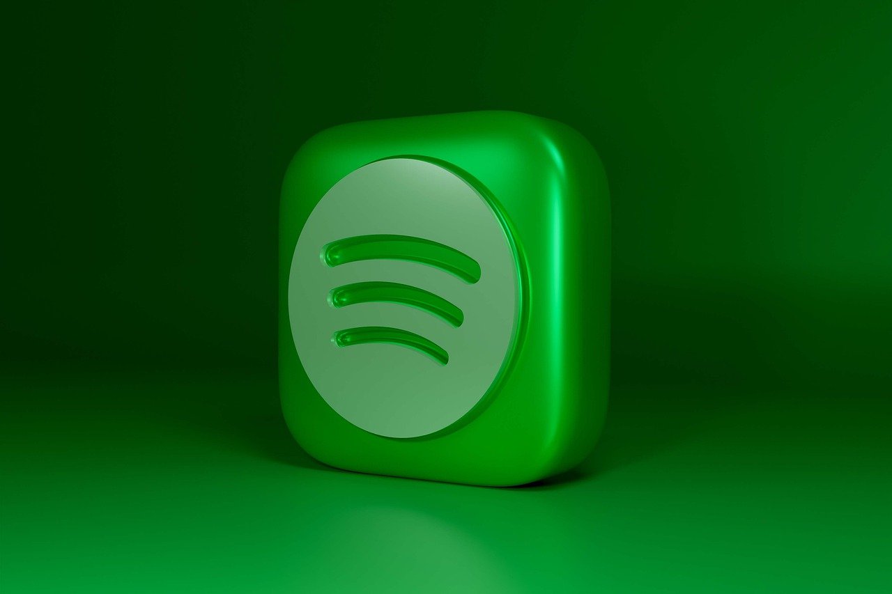 3d spotify logo